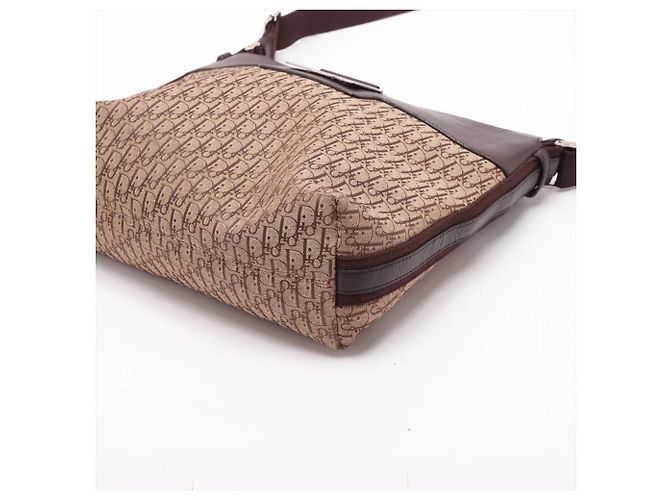 Borsa a tracolla in pelle Christian Dior Trotter - vista 3