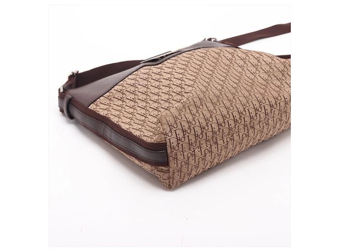 Borsa a tracolla in pelle Christian Dior Trotter - vista 4
