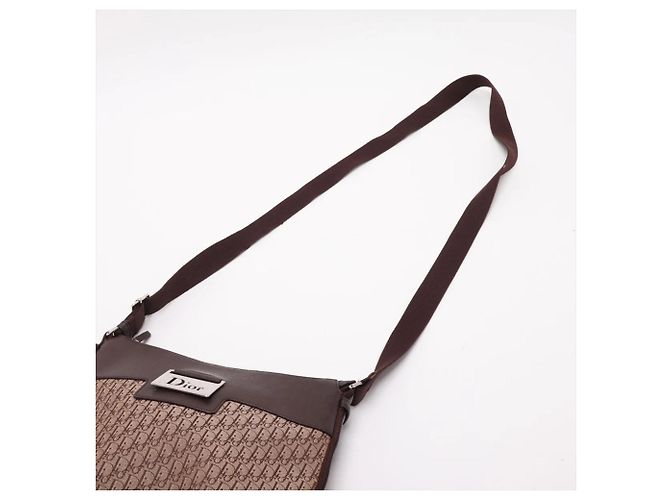 Borsa a tracolla in pelle Christian Dior Trotter - vista 5