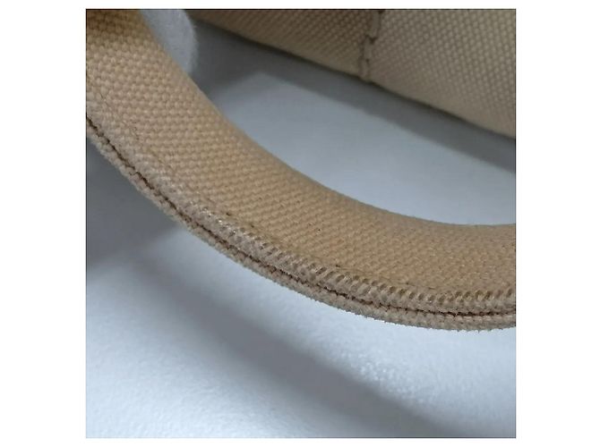 Borsa Tote Prada Canapa con logo triangolare - vista 10