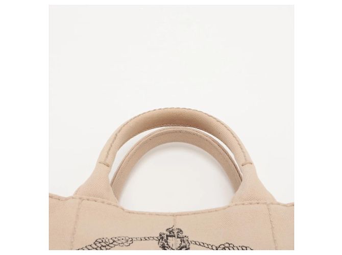Borsa Tote Prada Canapa con logo triangolare - vista 6