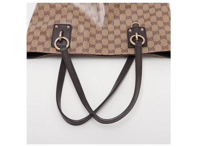 Gucci GG Crystal Leder-Tote-Bag - Ansicht 5