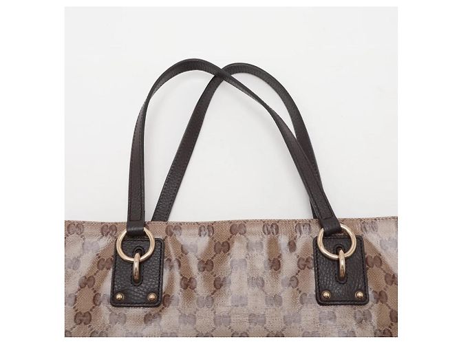 Gucci GG Crystal Leder-Tote-Bag - Ansicht 6