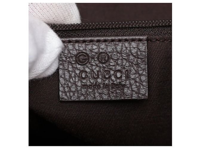 Gucci GG Crystal Leder-Tote-Bag - Ansicht 9