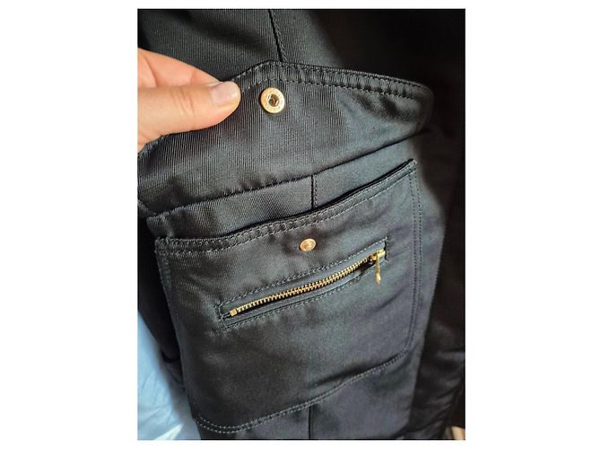 Fay Navy Blue Technical Jacket Size XS - view 5