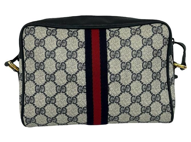 Borsa in pelle GUCCI Sherry Line GG Pattern - vista 2