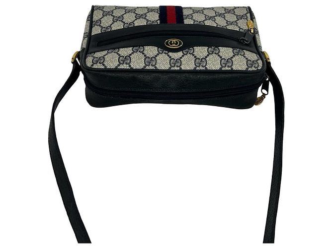 Borsa in pelle GUCCI Sherry Line GG Pattern - vista 3