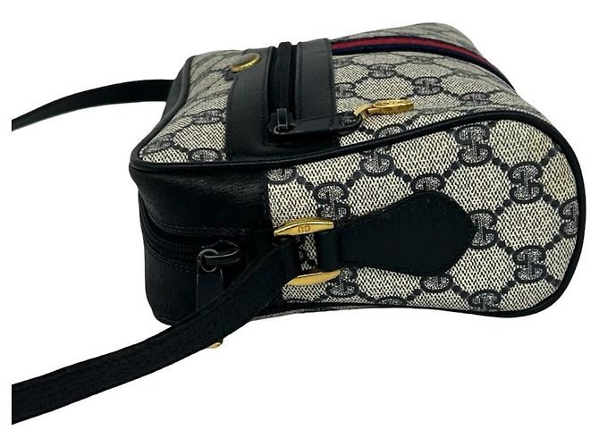 Borsa in pelle GUCCI Sherry Line GG Pattern - vista 4