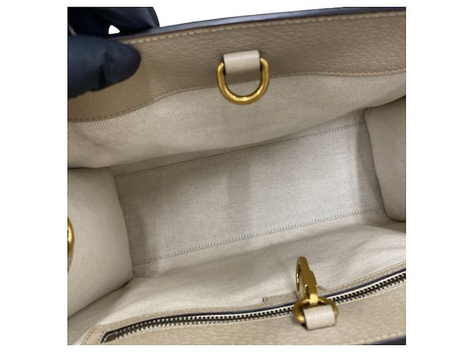 Gucci GG Supreme Logo Leder 2-Way Tasche - Ansicht 8