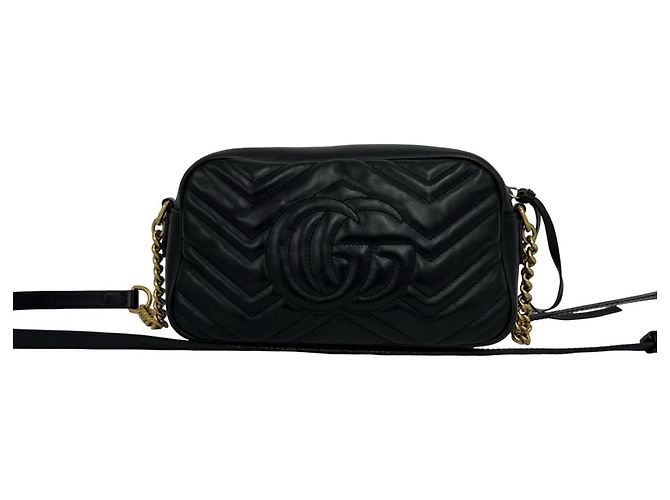 Gucci GG Marmont gesteppte Leder-Schultertasche - Ansicht 2