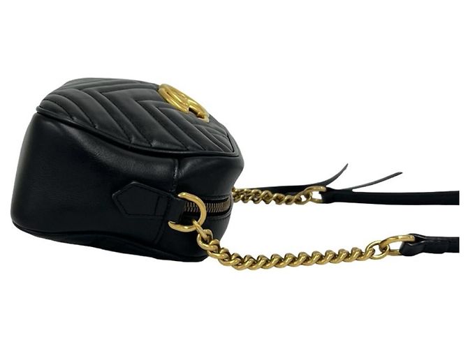 Gucci GG Marmont gesteppte Leder-Schultertasche - Ansicht 5