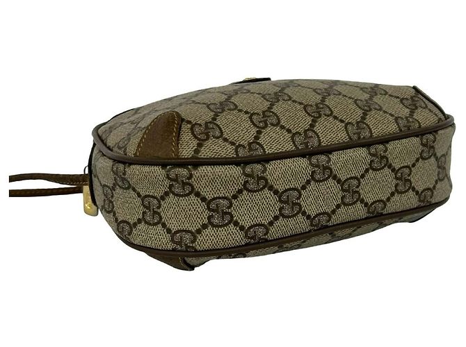 Borsa a tracolla in pelle Gucci Old Sherry Line GG Logo - vista 6