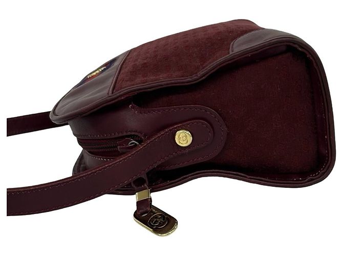 Borsa a tracolla Gucci Old Sherry Line Micro GG Logo - vista 4