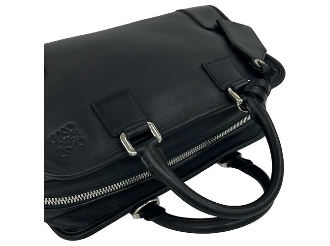 Borsa in pelle LOEWE Amazona 28 Anagram - vista 3