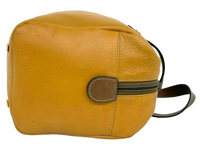 Mini borsa Boston in pelle con logo Anagram inciso Loewe - vista 5