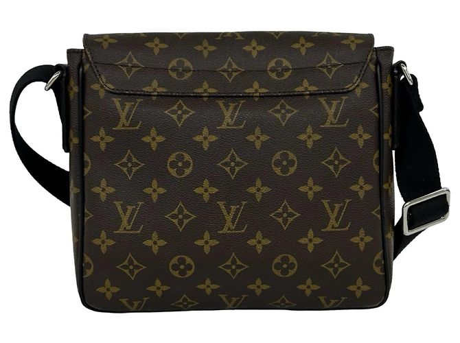 Bolso de hombro Louis Vuitton District PM Monogram Macassar de cuero - vista 2