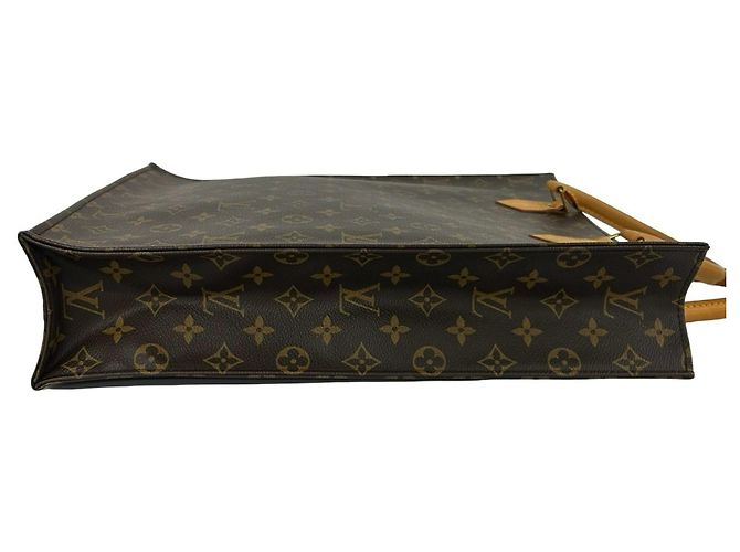 Louis Vuitton Sac Plat Monogram Leather Handbag - vista 5