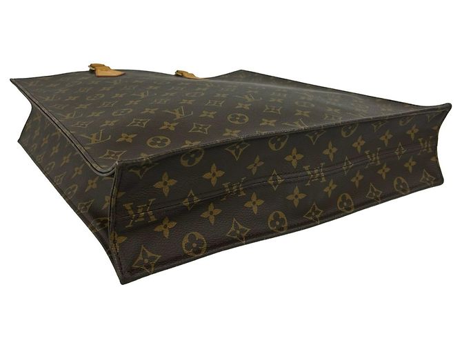 Louis Vuitton Sac Plat Monogram Leather Handbag - vista 6