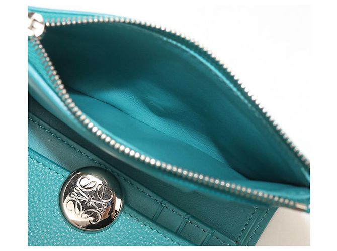 Cartera Tri-Fold Loewe Blue Pebble - vista 6