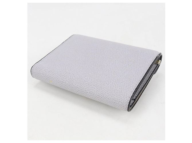 Cartera tri-fold Valextra Iside en Gray - vista 2