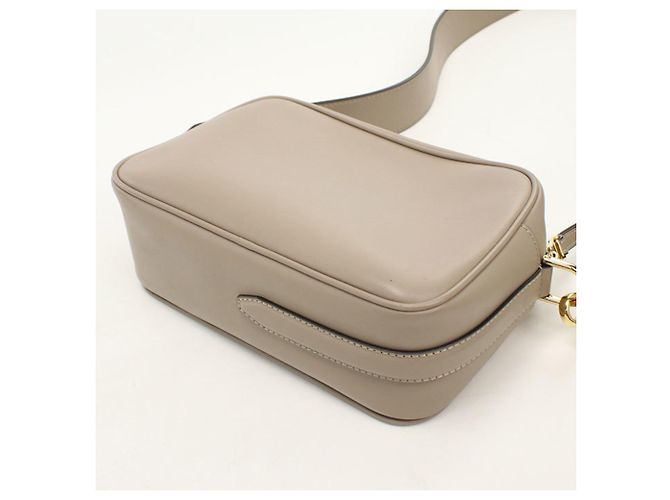 Borsa a tracolla Fendi in vitello grigio - vista 2