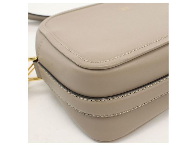 Borsa a tracolla Fendi in vitello grigio - vista 7