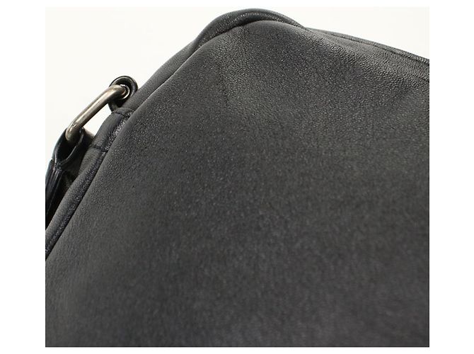 Autre Marque Borsa a tracolla Saint Laurent in pelle nera - vista 7