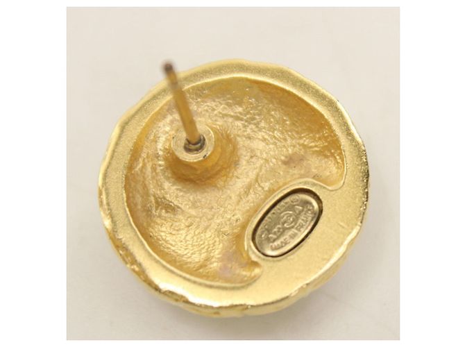 Orecchini a lobo Chanel Gold - vista 3