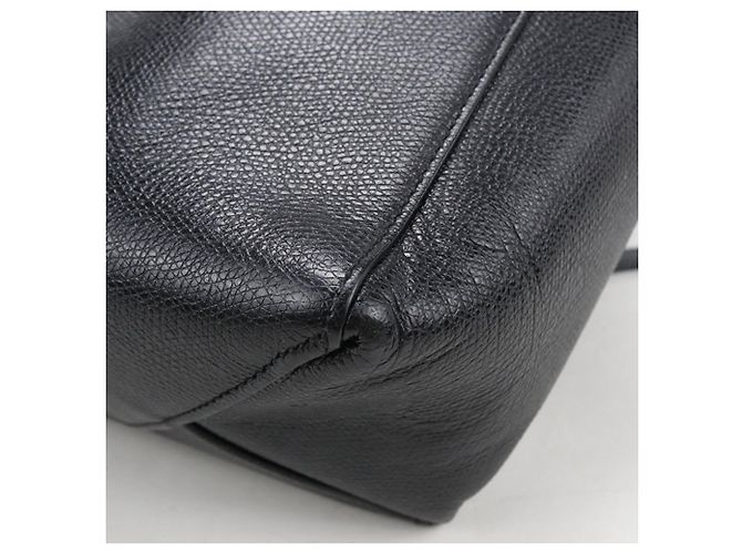 Céline Borsa Tote 2-Way Celine in pelle nera - vista 8