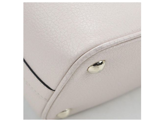 Borsa a tracolla Salvatore Ferragamo in vitello bianco - vista 5