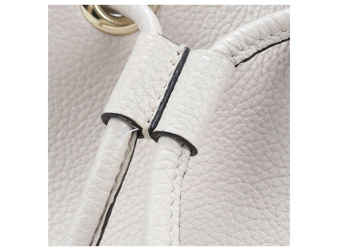 Borsa a tracolla Salvatore Ferragamo in vitello bianco - vista 6