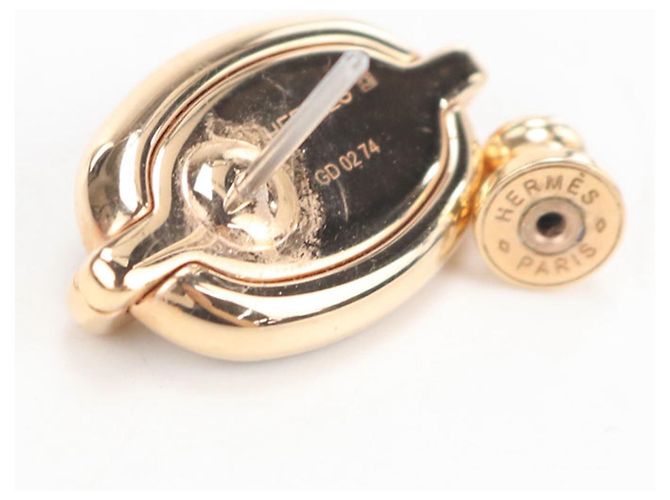 Hermès HERMES Mini Maillon Ohrringe - Ansicht 4