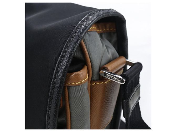 Prada Schultertasche Grau - Ansicht 6