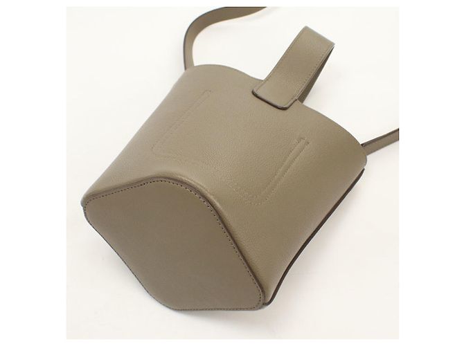 Mini borsa bucket LOEWE in Gray - vista 2