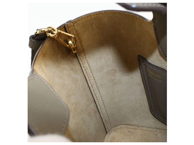 Mini borsa bucket LOEWE in Gray - vista 5