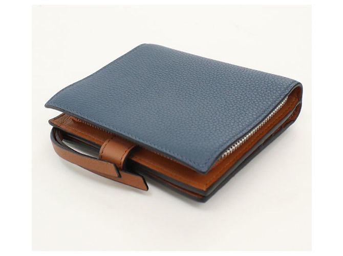 Cartera bi-fold Loewe en Blue - vista 2
