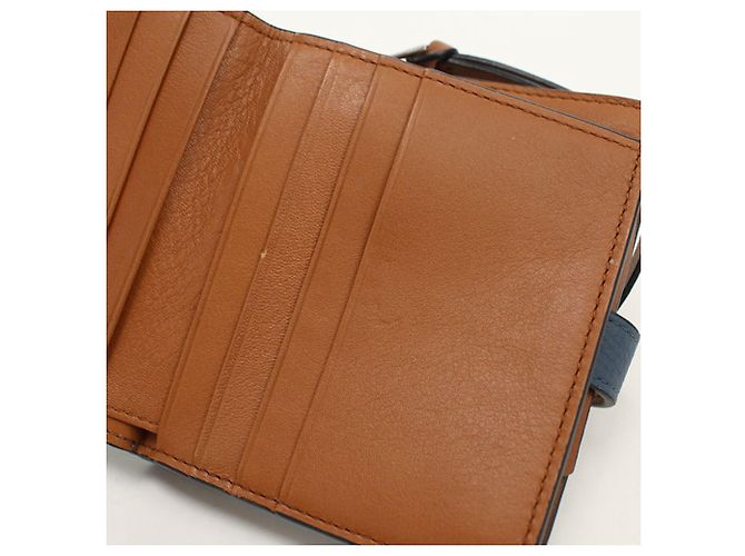 Cartera bi-fold Loewe en Blue - vista 5
