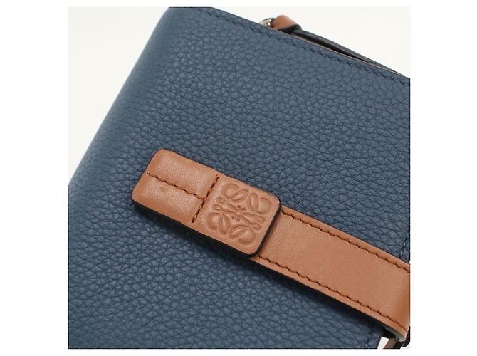 Cartera bi-fold Loewe en Blue - vista 8
