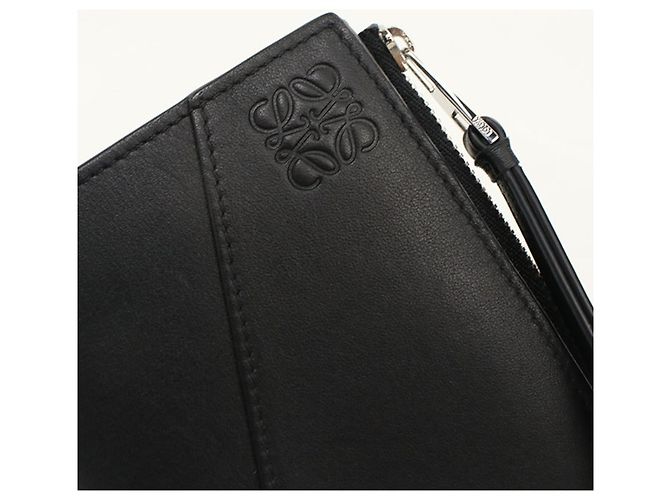 Loewe Bi-fold Wallet Black Leather - view 5