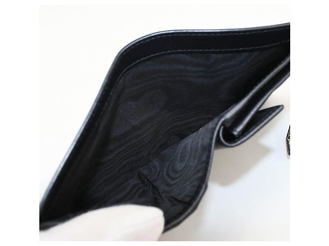 Cartera Bi-Fold Prada 1MV204 Negra de Piel - vista 4