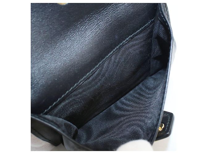 Cartera Bi-Fold Prada 1MV204 Negra de Piel - vista 5