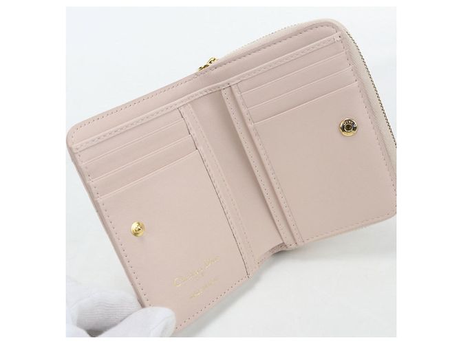 Cartera bi-fold Christian Dior en Rosa - vista 3