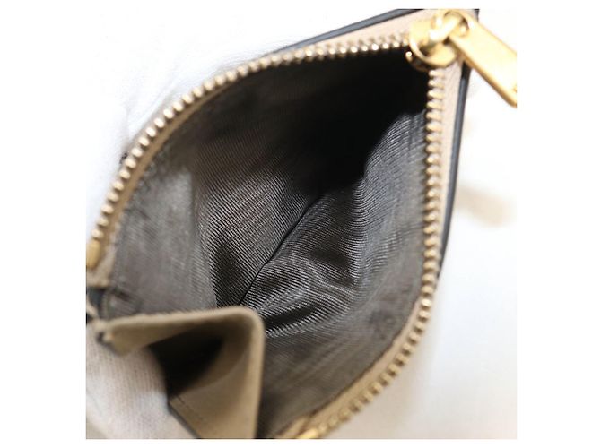 Cartera tri-fold Christian Dior en Beige - vista 5