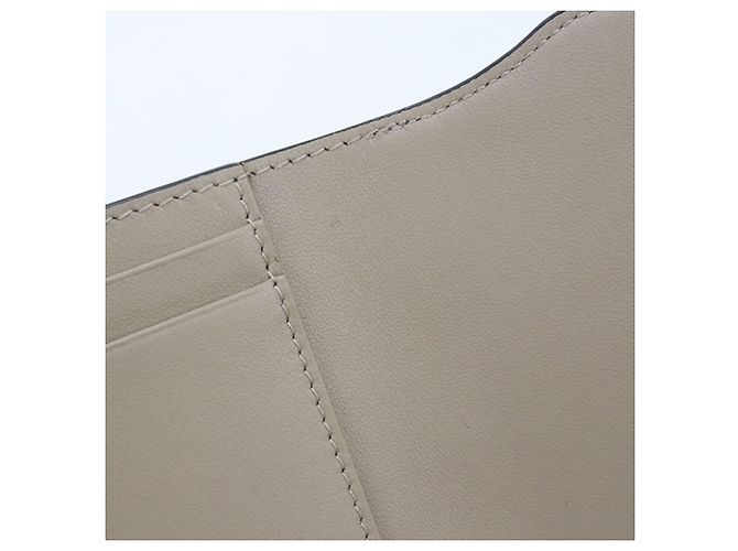 Cartera tri-fold Christian Dior en Beige - vista 6