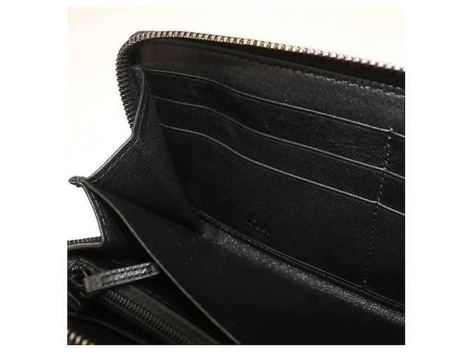 GUCCI Long Wallet in Black Leather - view 5