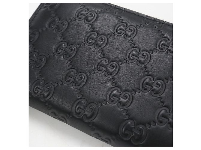 GUCCI Long Wallet in Black Leather - view 6