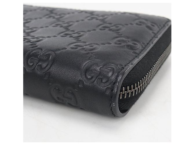 GUCCI Long Wallet in Black Leather - view 7