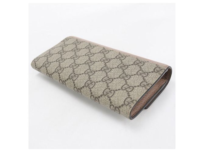 Gucci Bi-fold Long Wallet in Beige - Ansicht 2