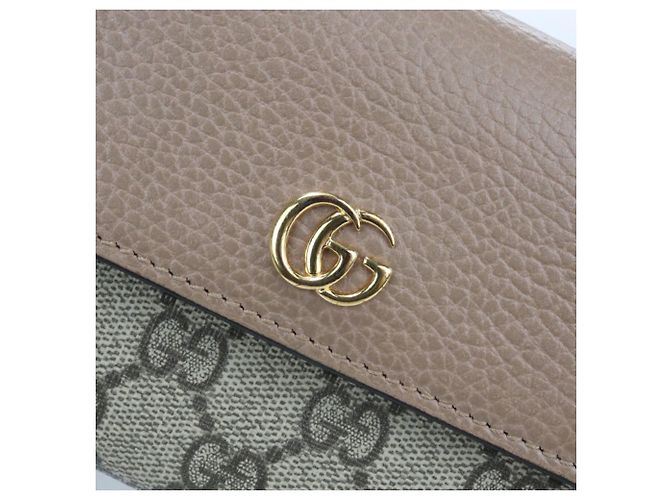 Gucci Bi-fold Long Wallet in Beige - Ansicht 9