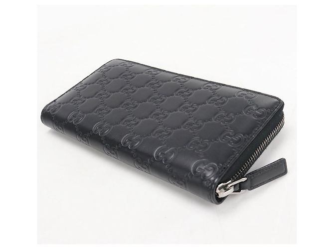 Gucci Long Wallet in Black Leather - view 2